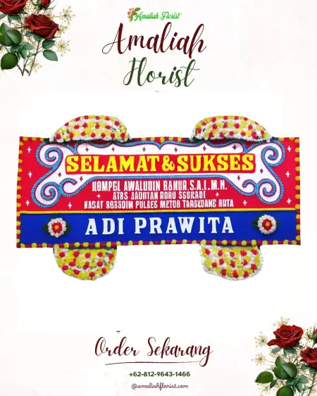 Papan Bunga Ucapan Selamat Juanda